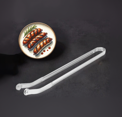 Grillzange mit Drehrädchen